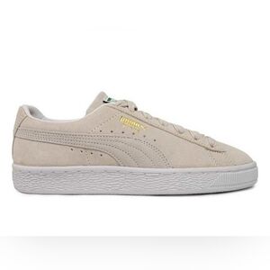 New Puma Women's Classic 21 Marshmallow Suede Sneakers Classic Low-Top Size 8